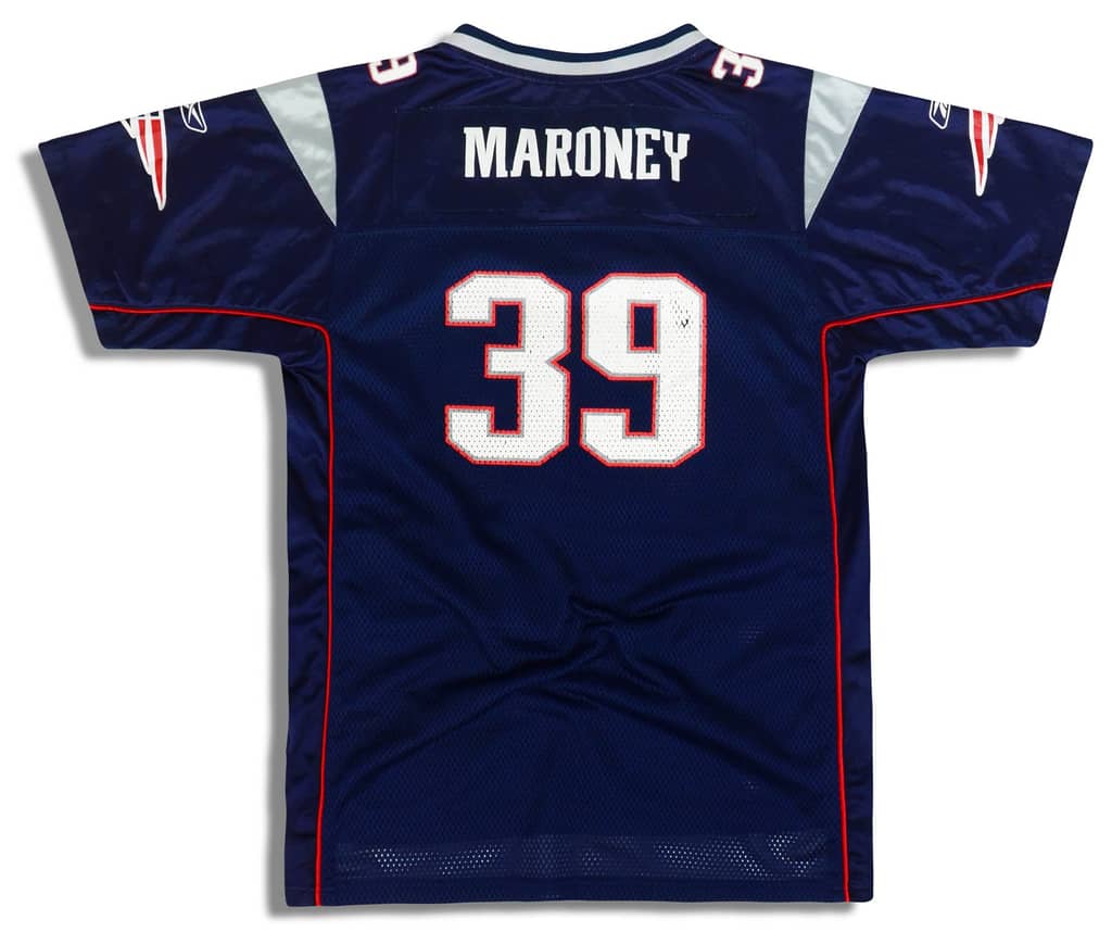 2006 New England Patriots Maroney #39 Reebok On Field Jersey (Home) Y