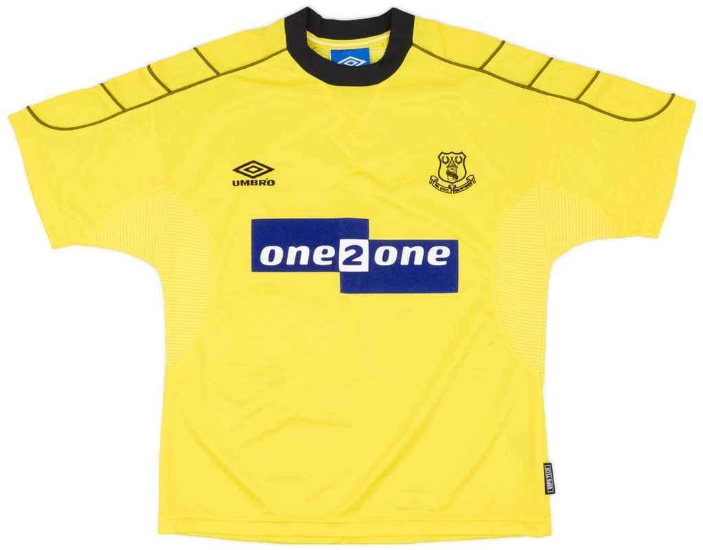 1999-00 Everton Away Shirt - 9/10 - (Y)