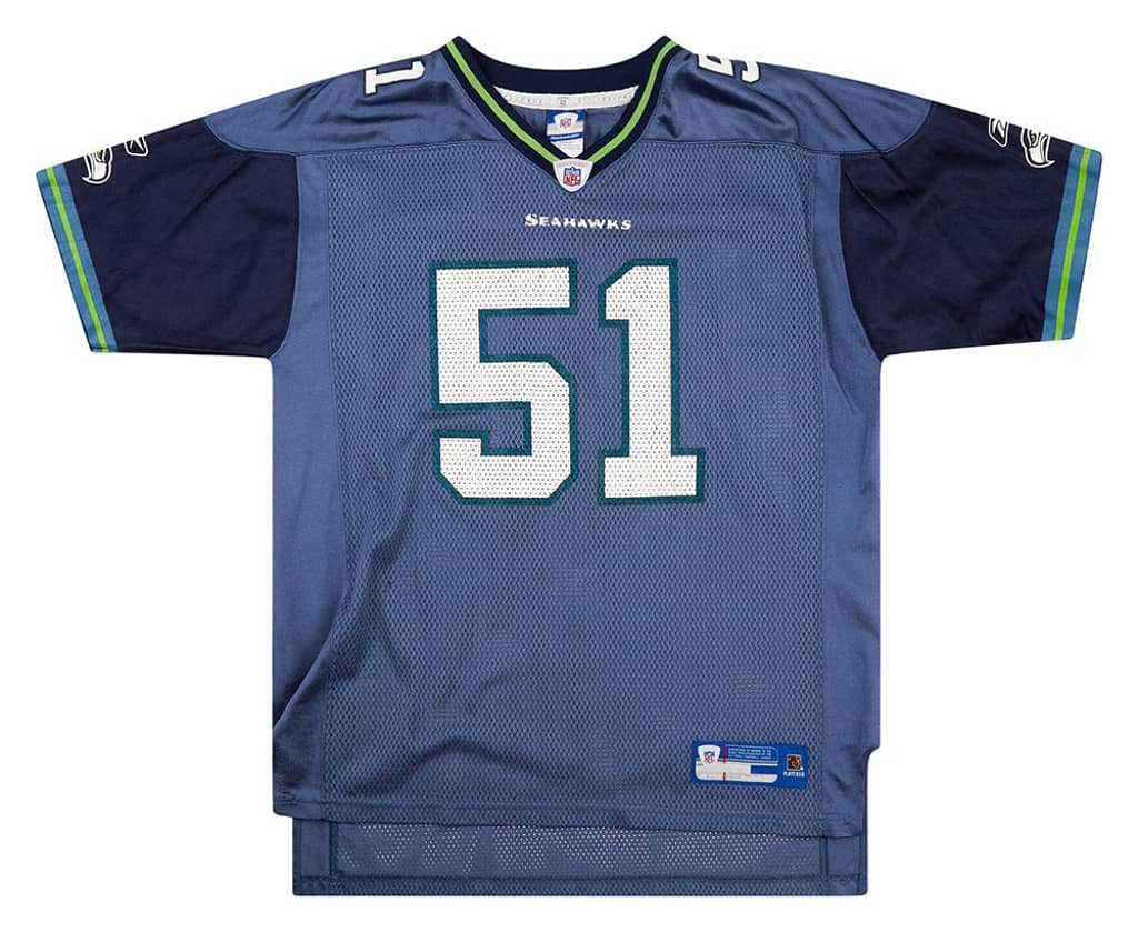 2005-06 Seattle Seahawks Tatupu #51 Reebok On Field Jersey (Home) Y