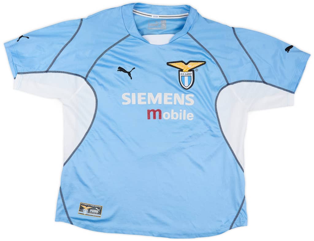 2001-02 Lazio Home Shirt Poborsky #8 - 5/10 - (XL)