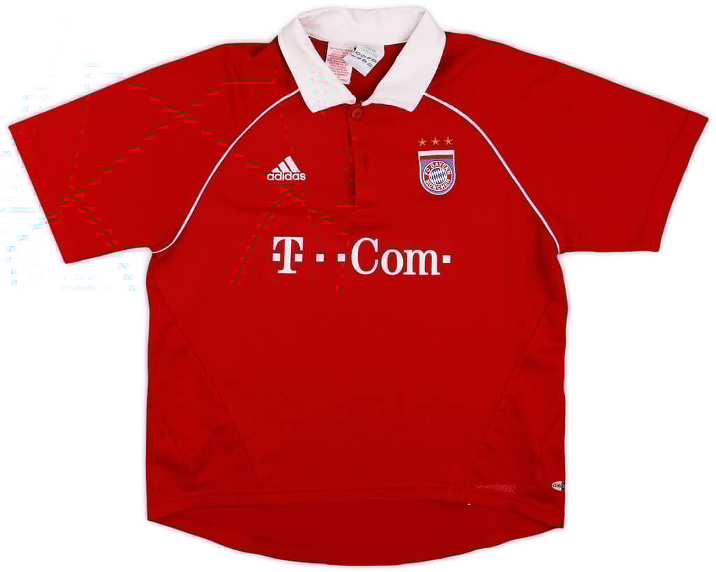 2005-06 Bayern Munich Home Shirt - 9/10 - (M.Boys)