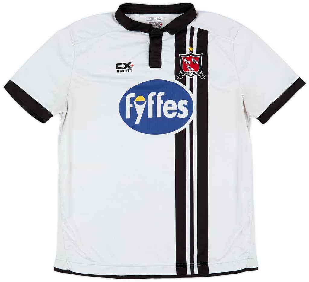2016-17 Dundalk Home Shirt - 8/10 - (L)