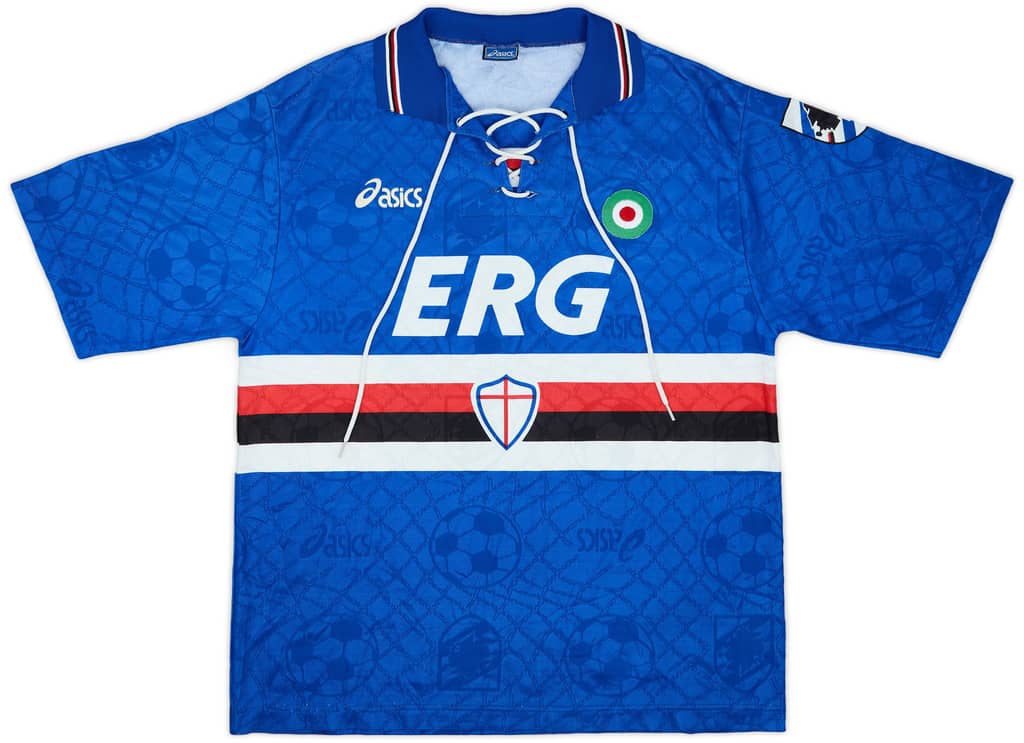 1994-95 Sampdoria Home Shirt - 8/10 - (M)