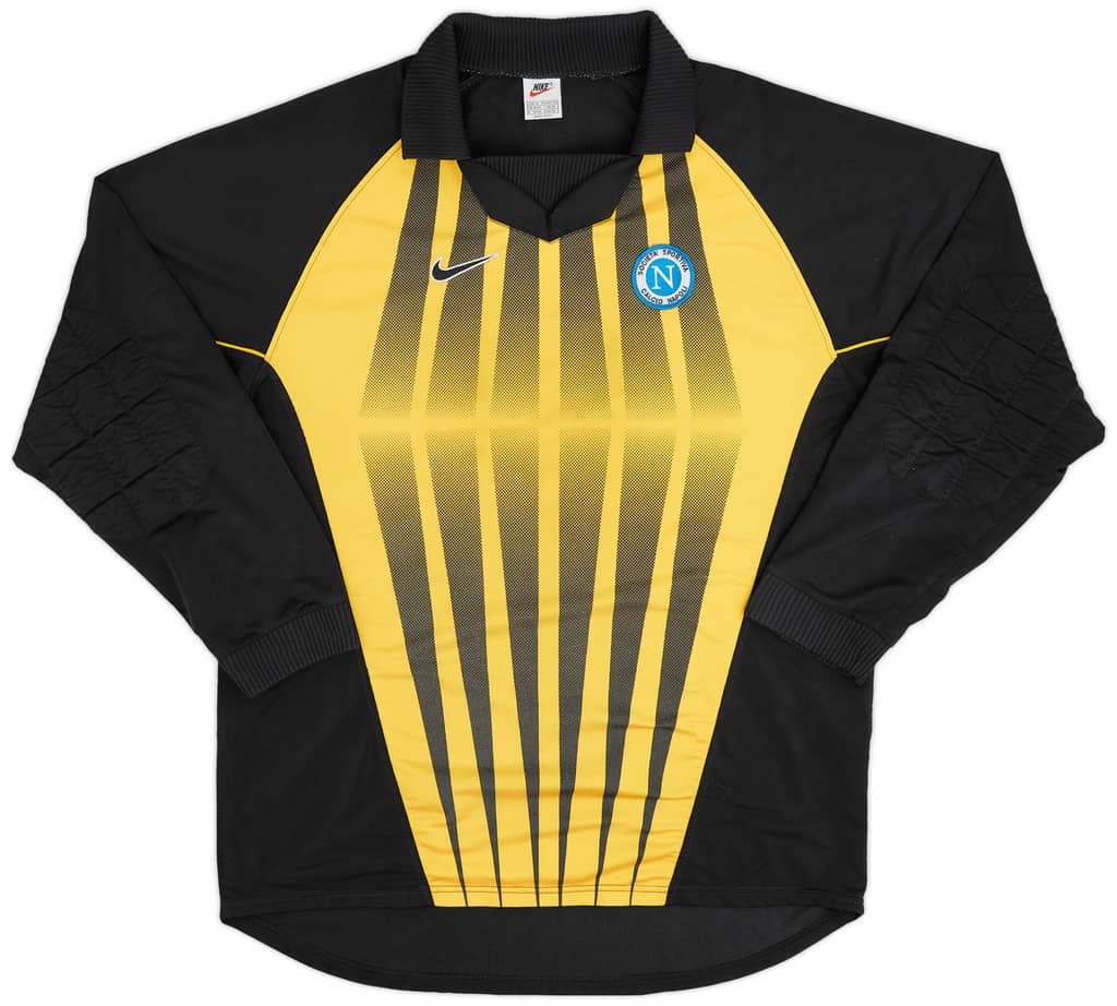 1997-98 Napoli Player Issue GK Shirt - 8/10 - (XL)