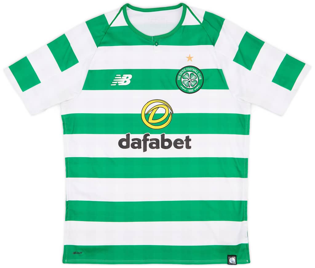 2018-19 Celtic Home Shirt - 9/10 - (S)