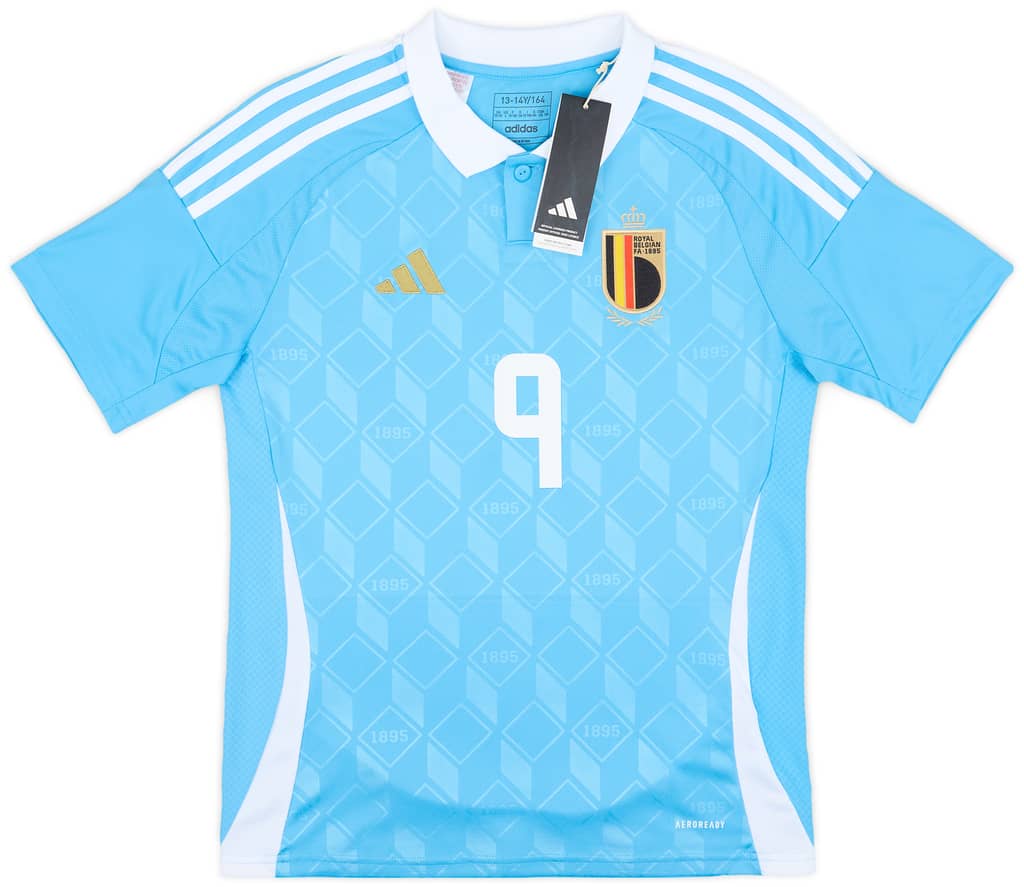 2024-25 Belgium Away Shirt Trossard #9 (KIDS)