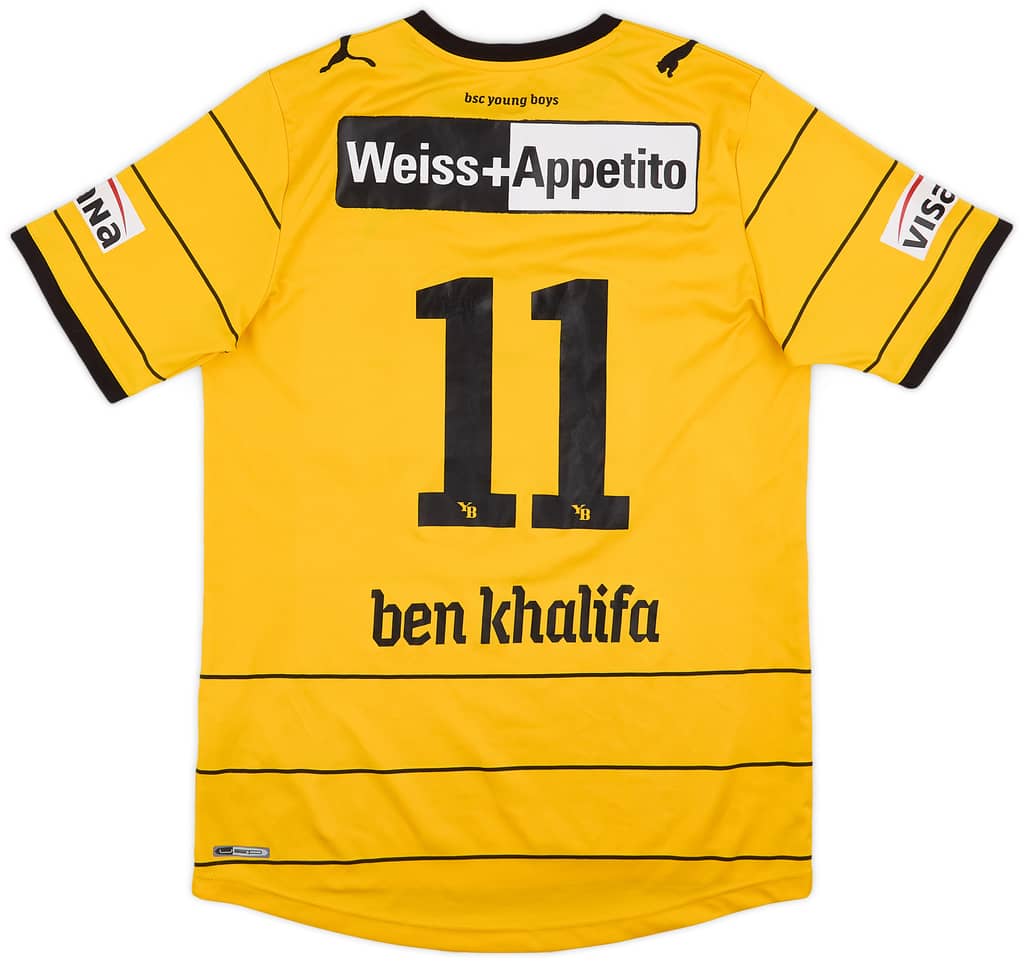2011-12 Young Boys Home Shirt Ben Khalifa #11 - 5/10 - (XL.Boys)