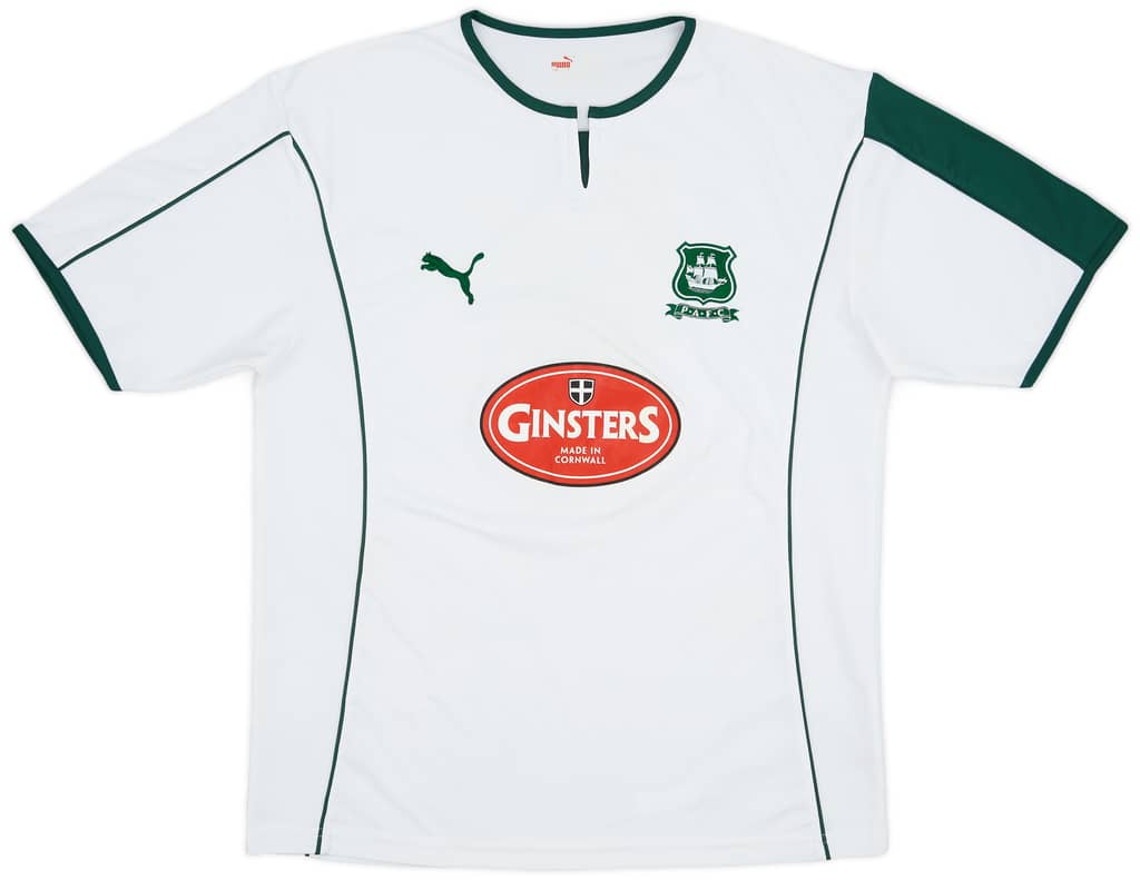 2005-06 Plymouth Away Shirt Doumbe #13 - 6/10 - (L)