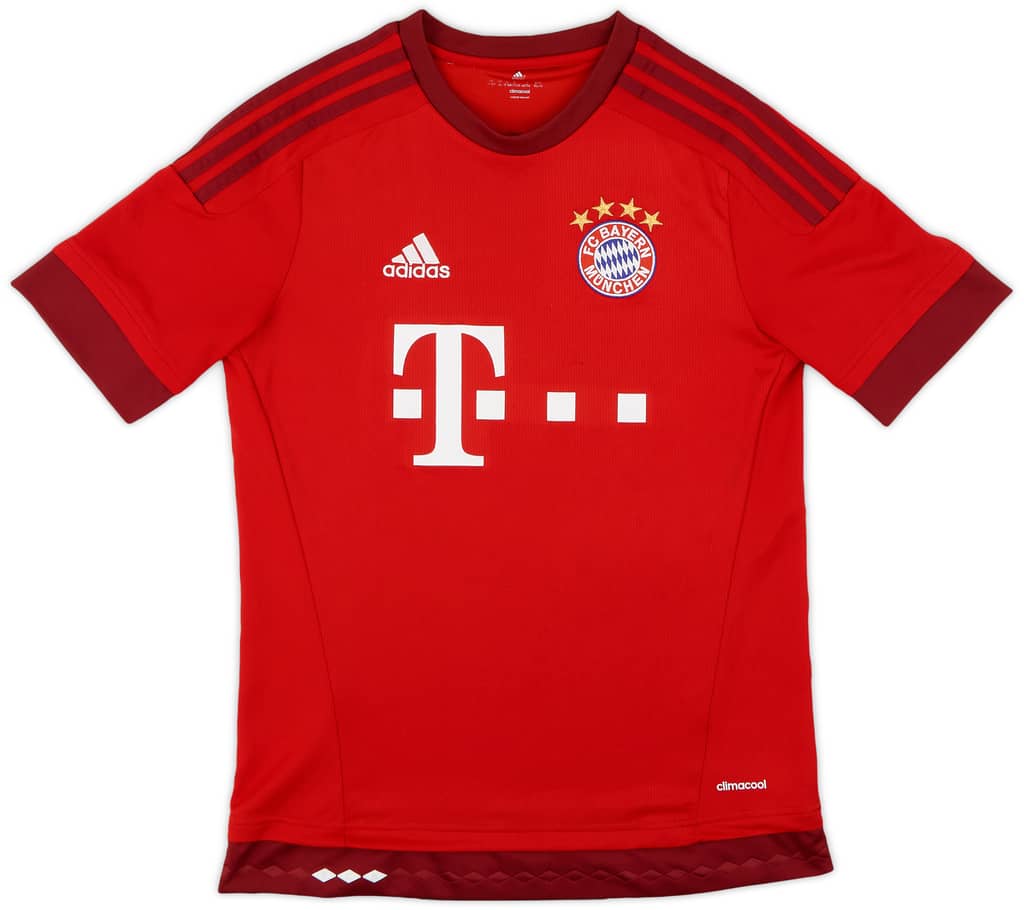 2015-16 Bayern Munich Home Shirt - 9/10 - (XL.Boys)