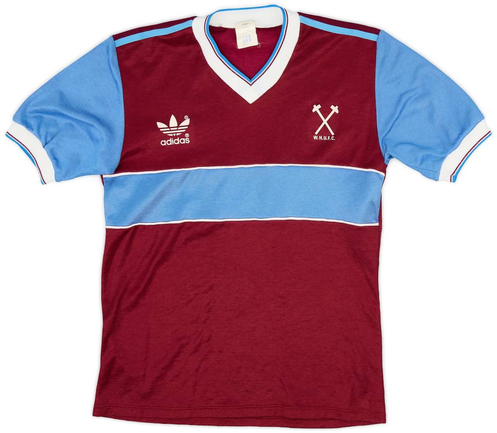 1983-85 West Ham Home Shirt - 8/10 - (M)