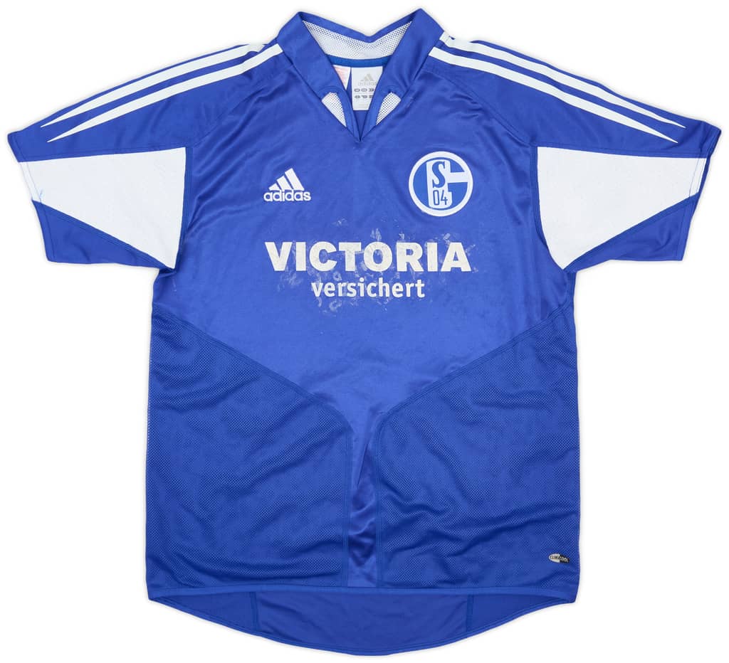 2004-05 Schalke Home Shirt - 5/10 - (XL.Boys)
