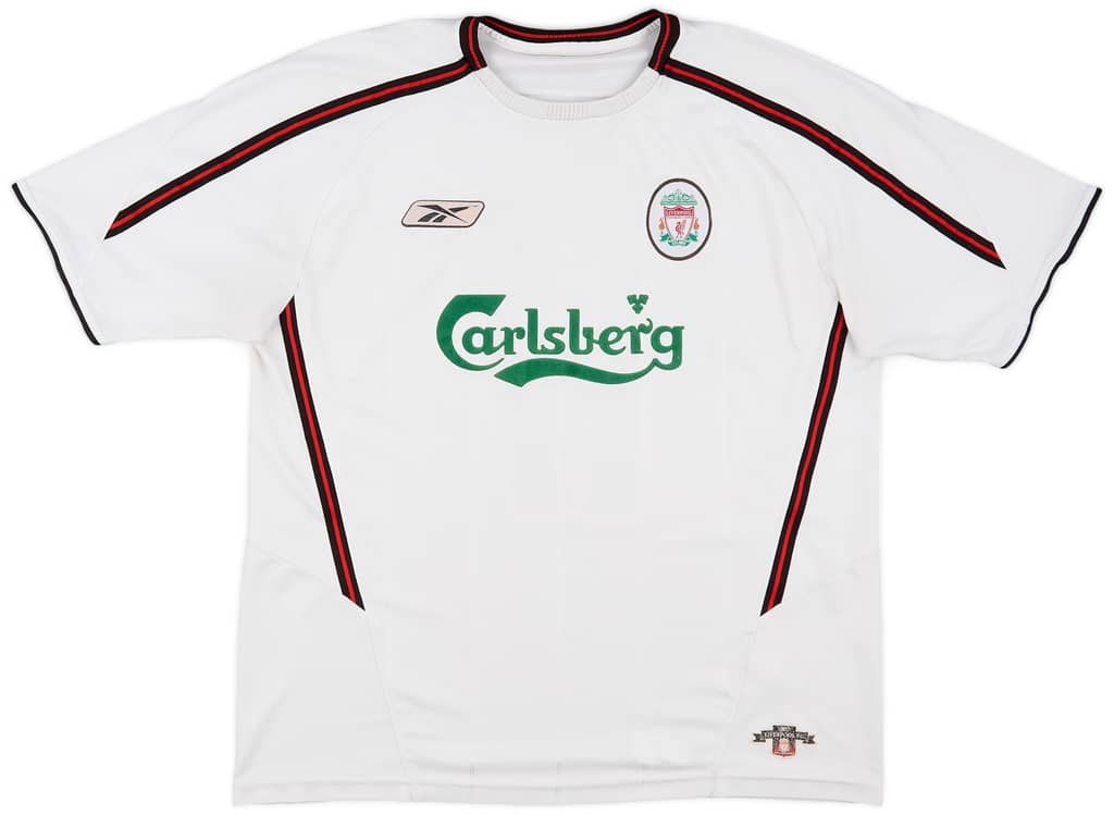 2003-04 Liverpool Away Shirt Gerrard #17 - 6/10 - (L)
