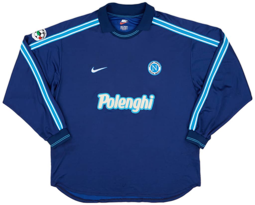 1998-99 Napoli Match Issue Third Shirt #7