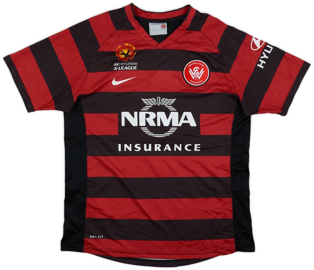 2012-14 Western Sydney Wanderers Home Shirt - 8/10 - (M)