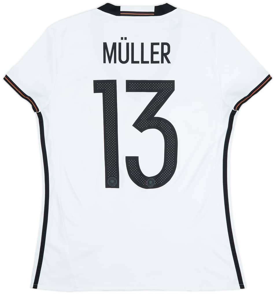 2015-16 Germany Home Shirt Muller #13 - 7/10 - (Women's L)
