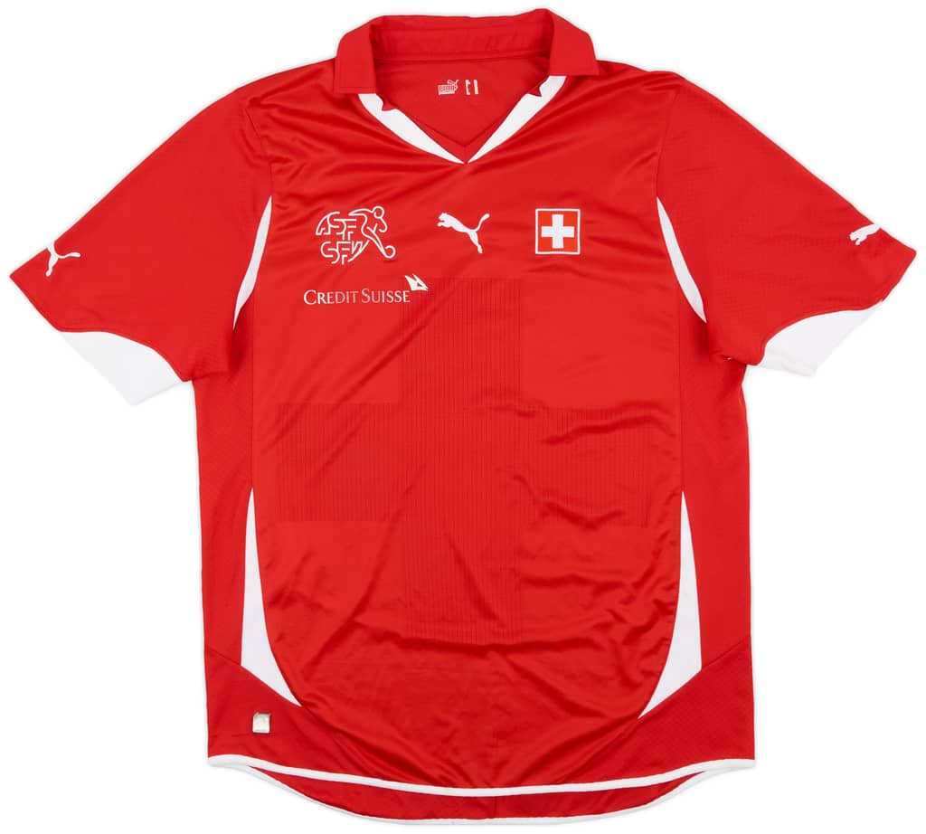 2010-11 Switzerland Home Shirt - 8/10 - (XL)