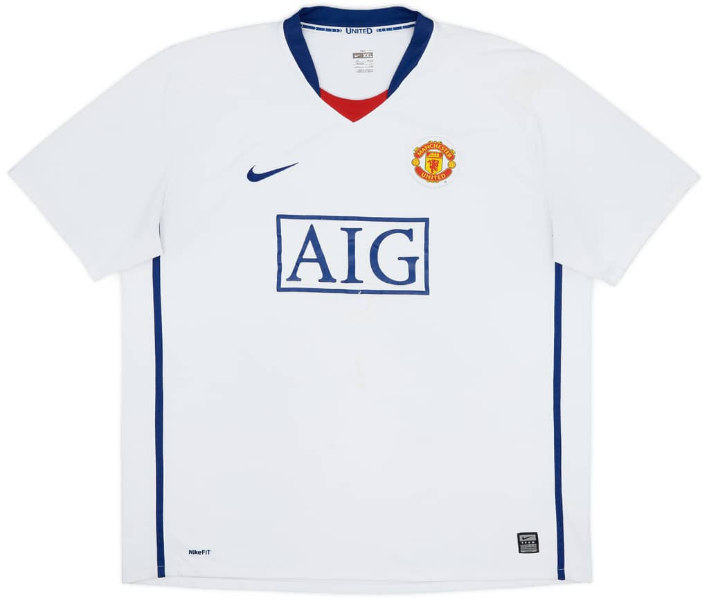 2008-10 Manchester United Away Shirt Berbatov #9 - 6/10 - (XXL)