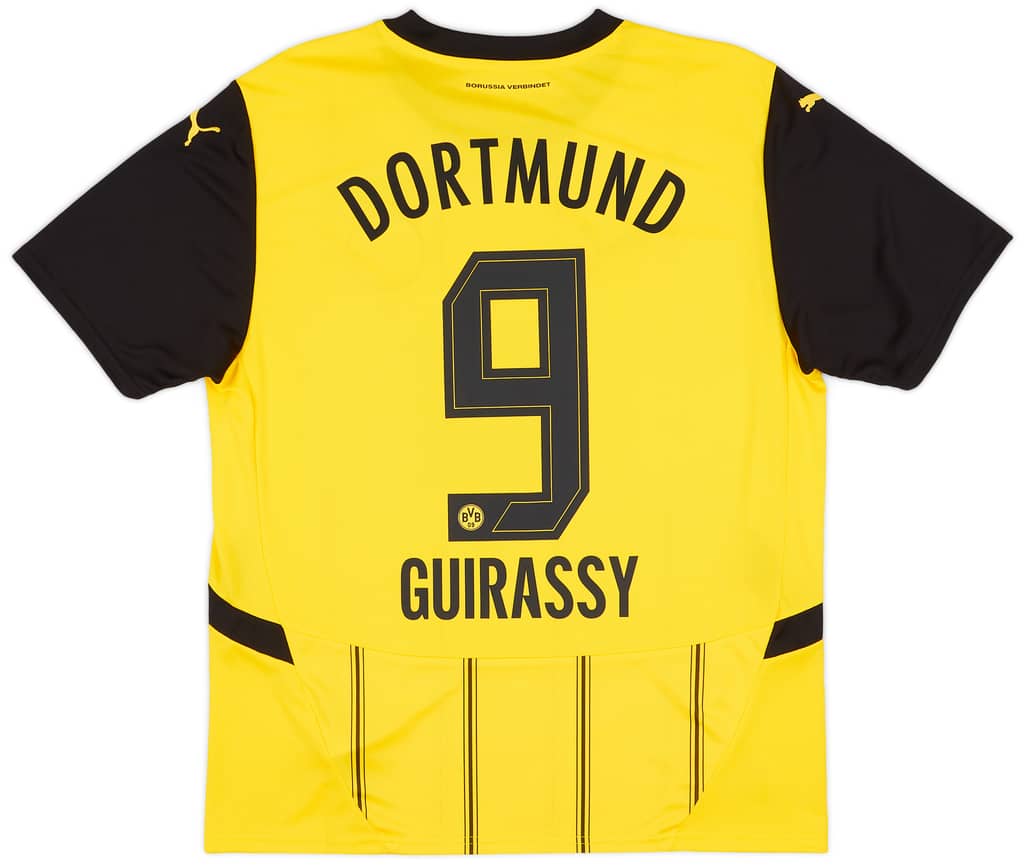 2024-25 Borussia Dortmund Home Shirt Guirassy #9
