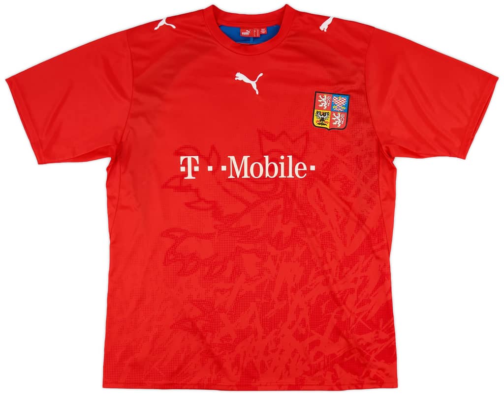 2006-08 Czech Republic Home Shirt - 8/10 - (XL)