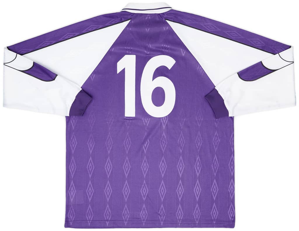 1999-00 Umbro Template L/S Shirt #16 - 8/10 - (XXL)