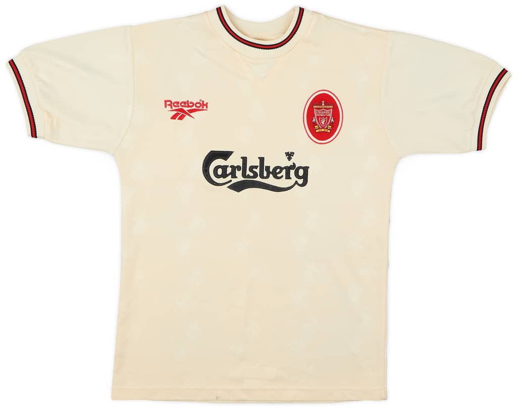 1996-97 Liverpool Away Shirt - 8/10 - (Y)