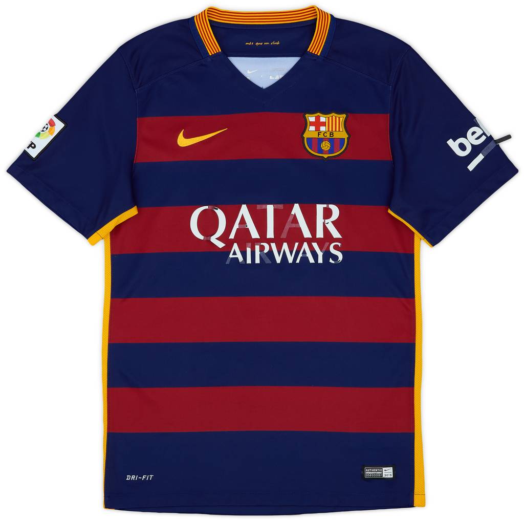 2015-16 Barcelona Home Shirt I.Rakitic #4 - 4/10 - (S)