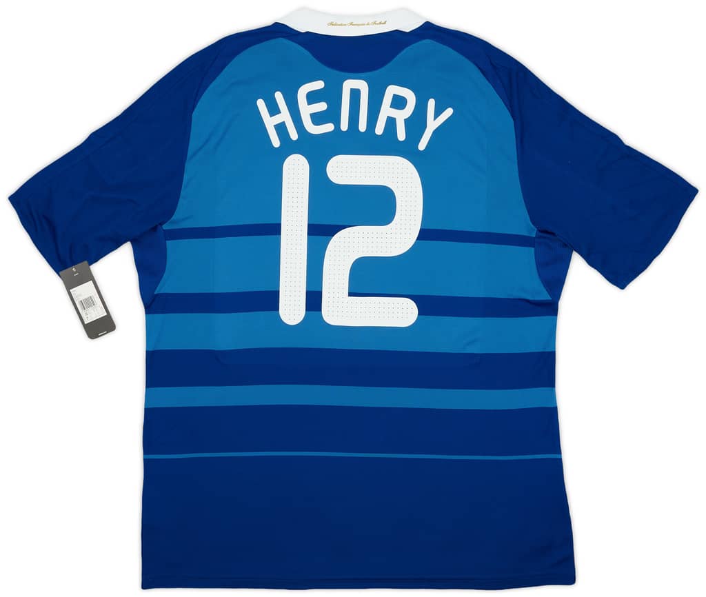 2008-09 France Home Shirt Henry #12 (XXL)