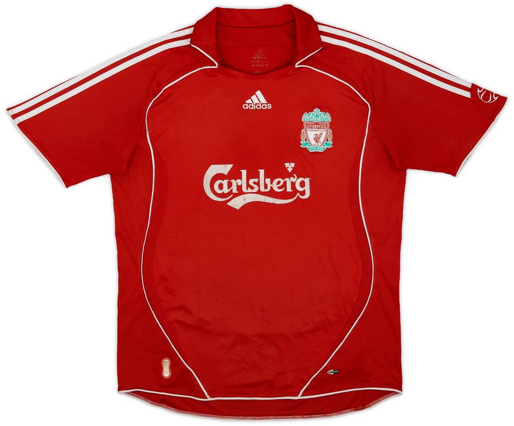 2006-08 Liverpool Home Shirt - 5/10 - (L)