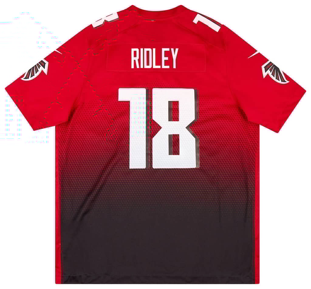 2020-22 Atlanta Falcons Ridley #18 Nike Game Jersey (Alternate) L - W/Tags