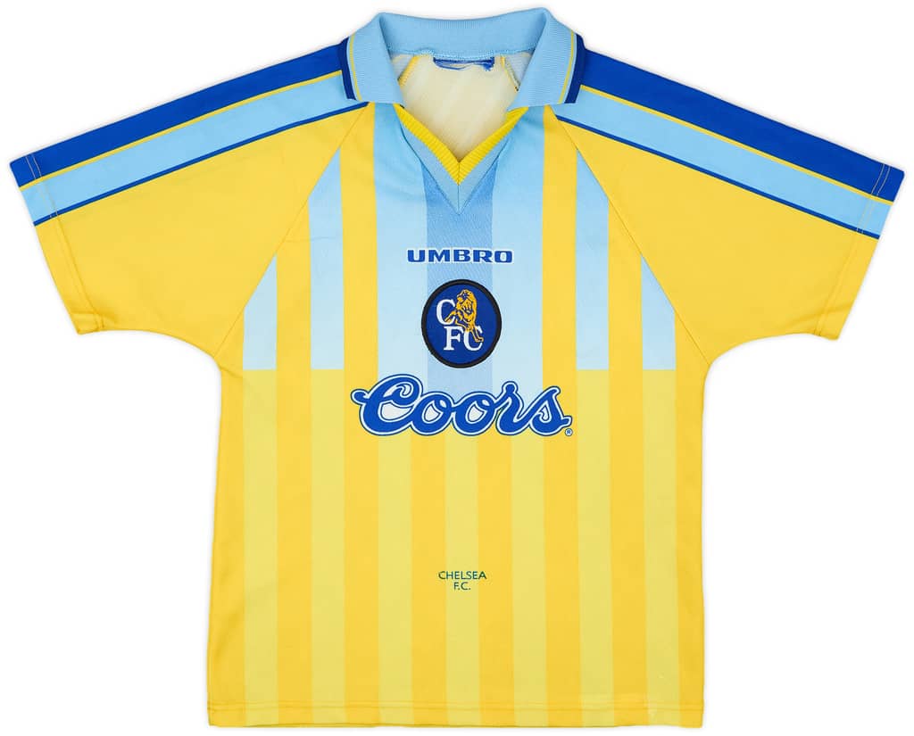 1996-97 Chelsea Away Shirt - 7/10 - (L.Boys)