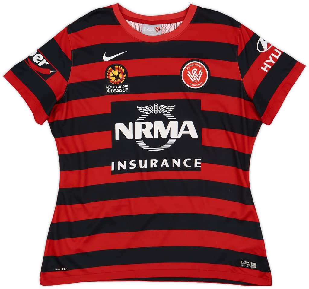 2014-15 Western Sydney Wanderers Home Shirt - 8/10 - (Women's XXL)