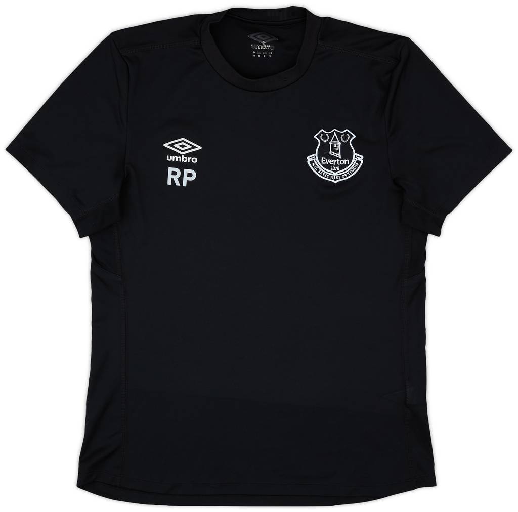 2017-18 Everton Umbro Staff Issue Training Shirt RP - 8/10 - (M)