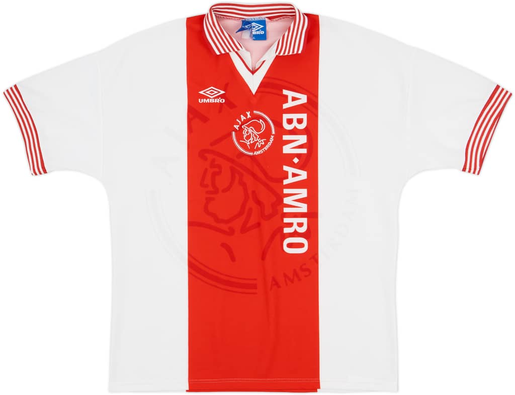 1995-96 Ajax Home Shirt - 5/10 - (XL)