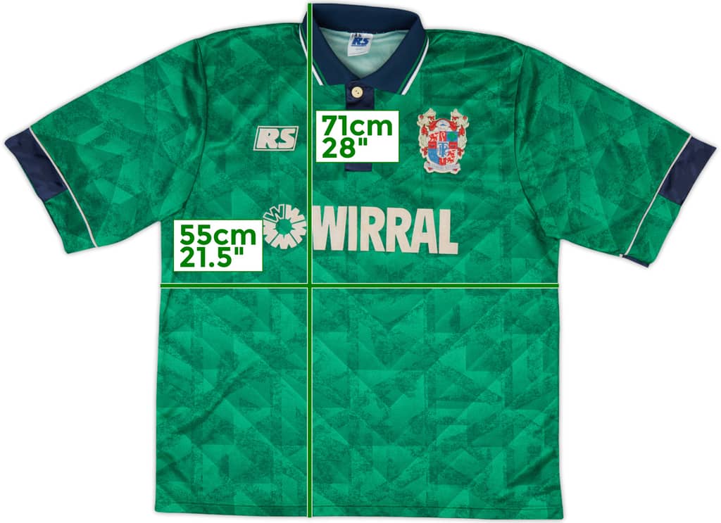 1993-94 Tranmere Rovers Away Shirt - 8/10 - (L)