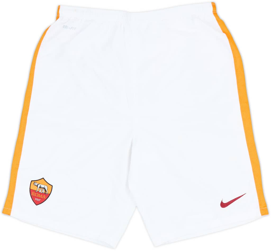 2015-16 Roma Away Shorts - 6/10 - (XL.Boys)