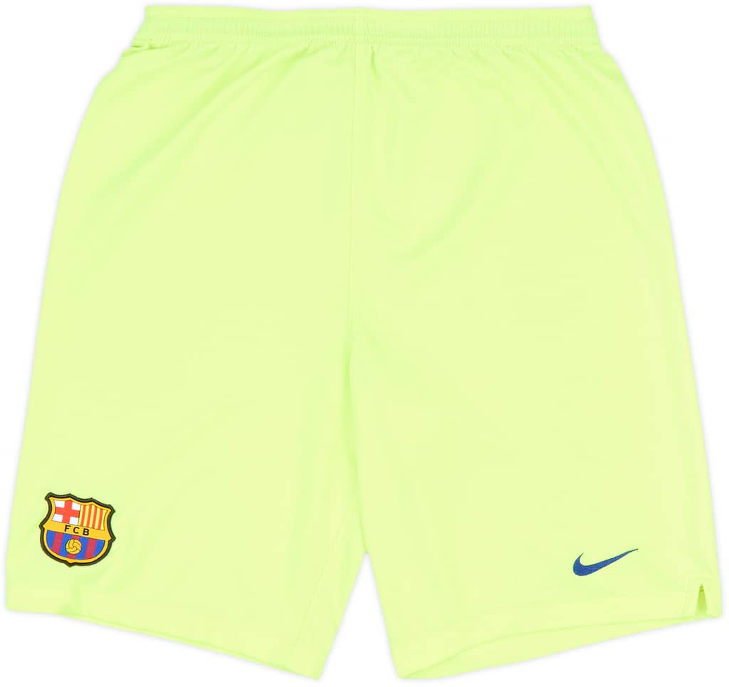 2018-19 Barcelona Away Shorts - 9/10 - (XL.Boys)