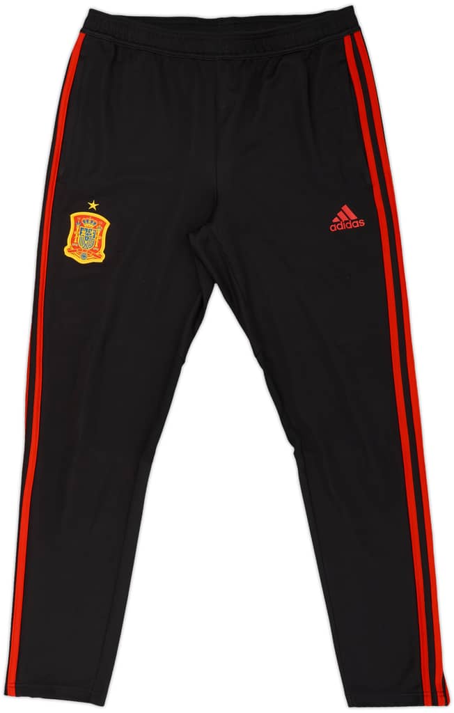 2017-18 Spain adidas Track Pants/Bottoms - 8/10 - (M)