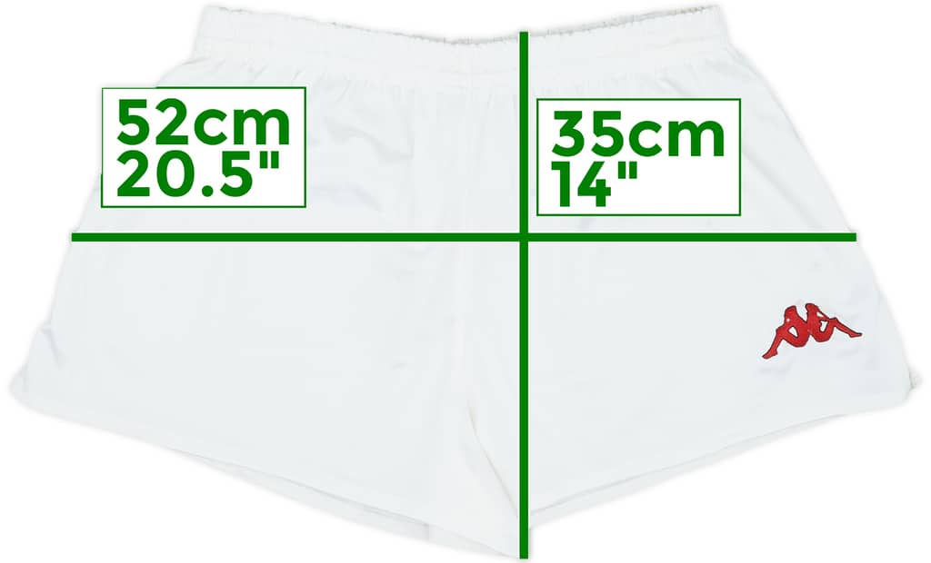 1986-88 AC Milan Home/Away Shorts - 8/10 - (S)