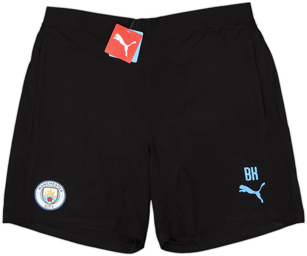 2019-20 Manchester City Puma Training Shorts 'BK' (XL)