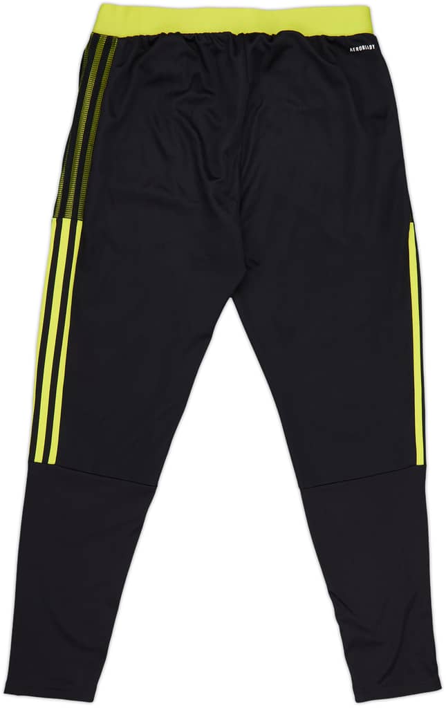 2021-22 Leeds United adidas Track Pants/Bottoms - 9/10 - (L)