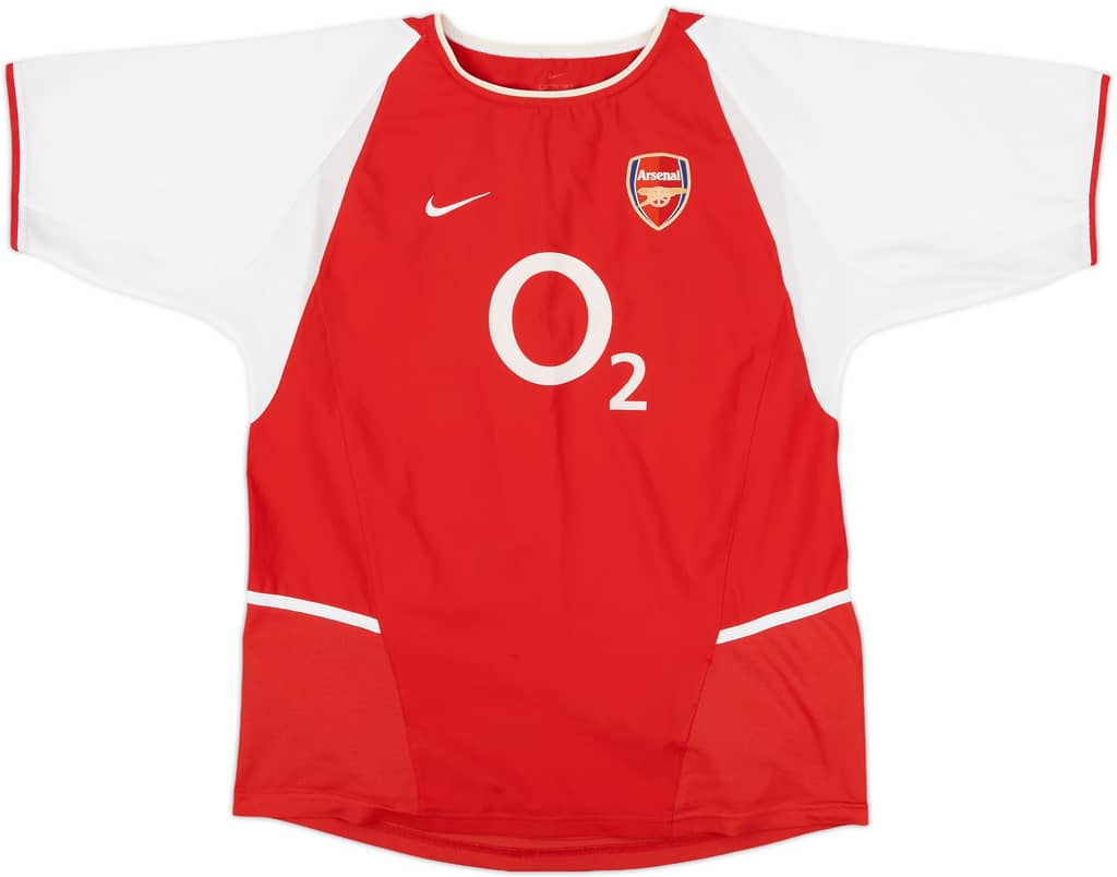 2002-04 Arsenal Home Shirt - 6/10 - (XL.Boys)