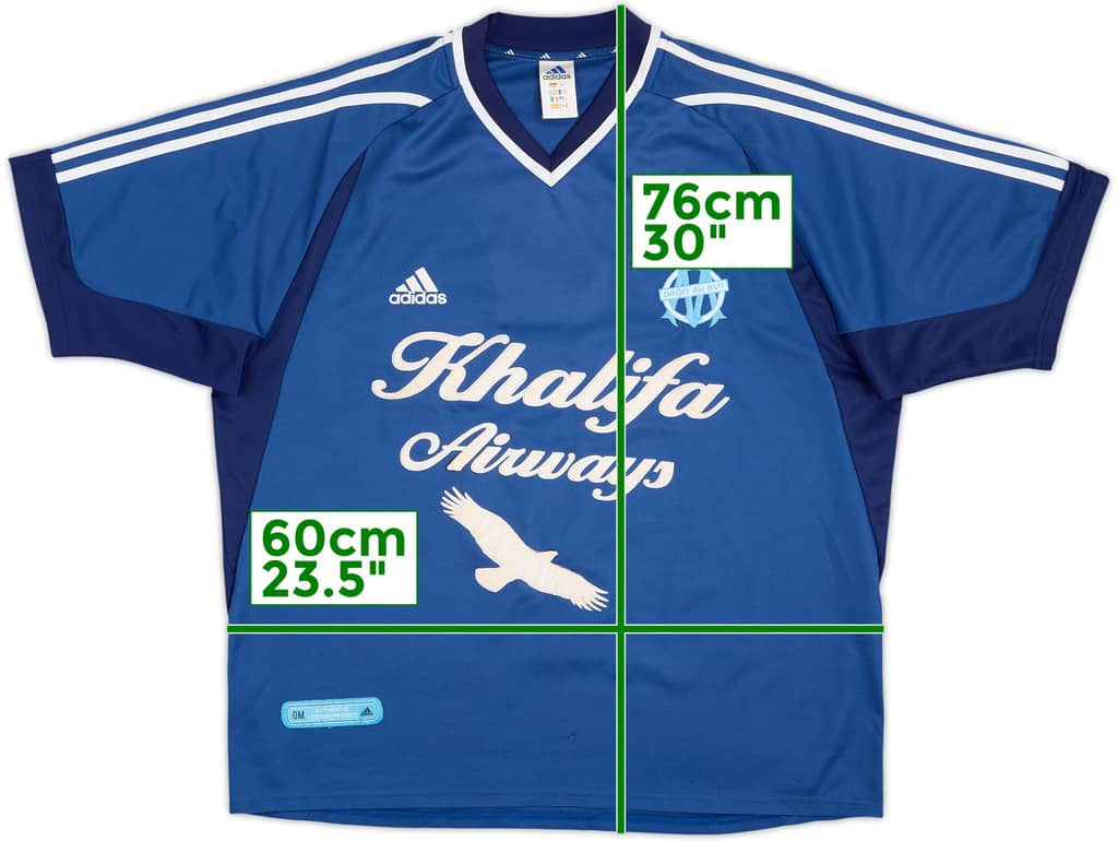 Camiseta de la tercera equipación del Olympique Marseille 2001-02 - 5/10 - (XXL)