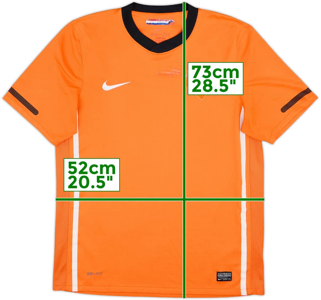 2010-11 Netherlands Home Shirt - 5/10 - (M)