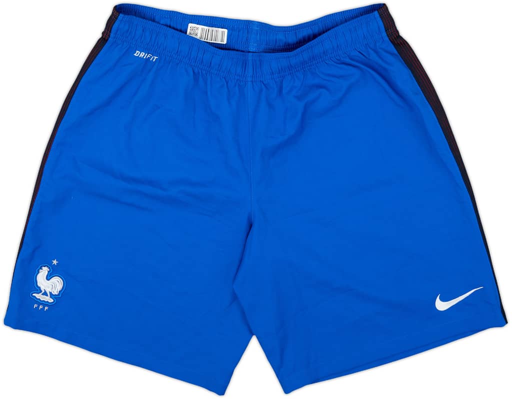 2016-17 France Home Shorts - 8/10 - (XL)