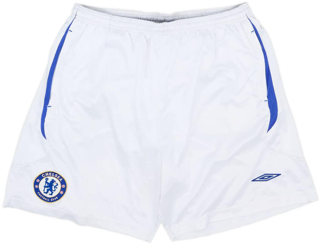 2005-06 Chelsea Umbro Training Shorts - 8/10 - (L)