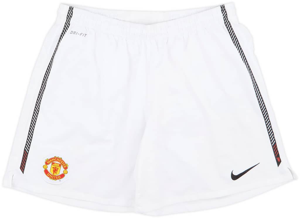 2010-11 Manchester United Home Shorts - 8/10 - (L)