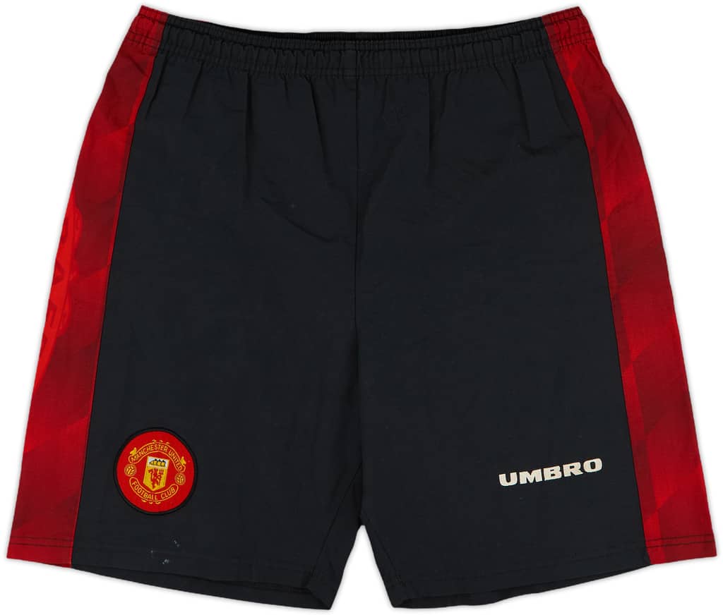 1996-98 Manchester United Home Shorts - 6/10 - (S)