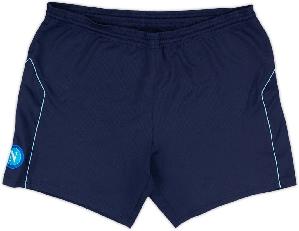 2011-12 Napoli Macron Training Shorts - 8/10 - (L)