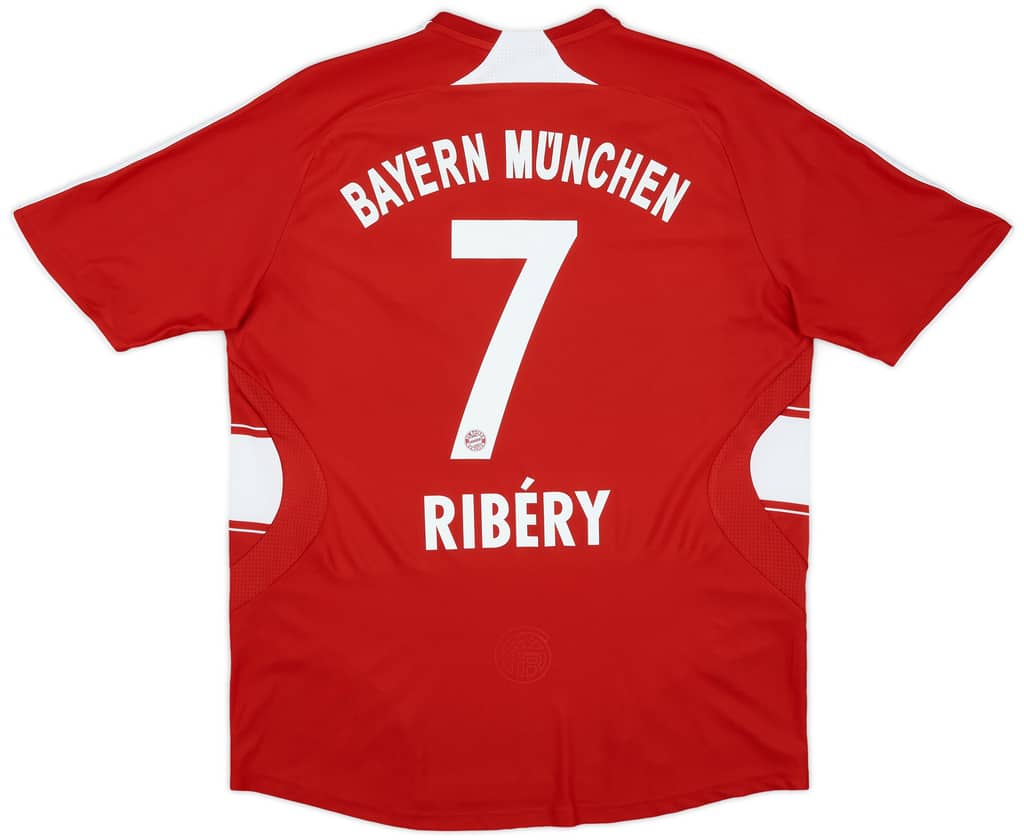 2008-09 Bayern Munich Home Shirt Ribery #7 - 6/10 - (S)