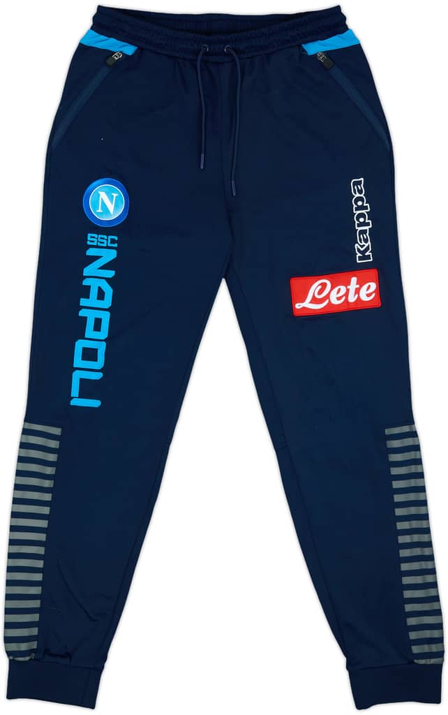 2019-20 Napoli Kappa Track Pants/Bottoms - 9/10 - (M)